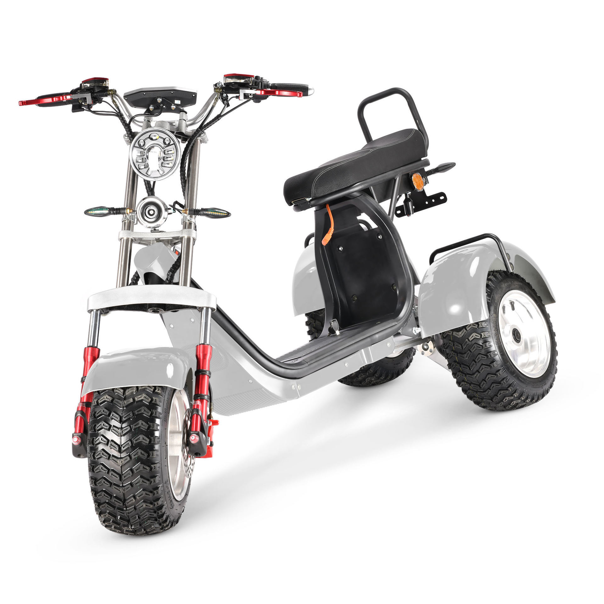 US warehouse 4000W mobility electric bike scooter all terrain city coco motor 10inch tires  HJ-CP7.1 