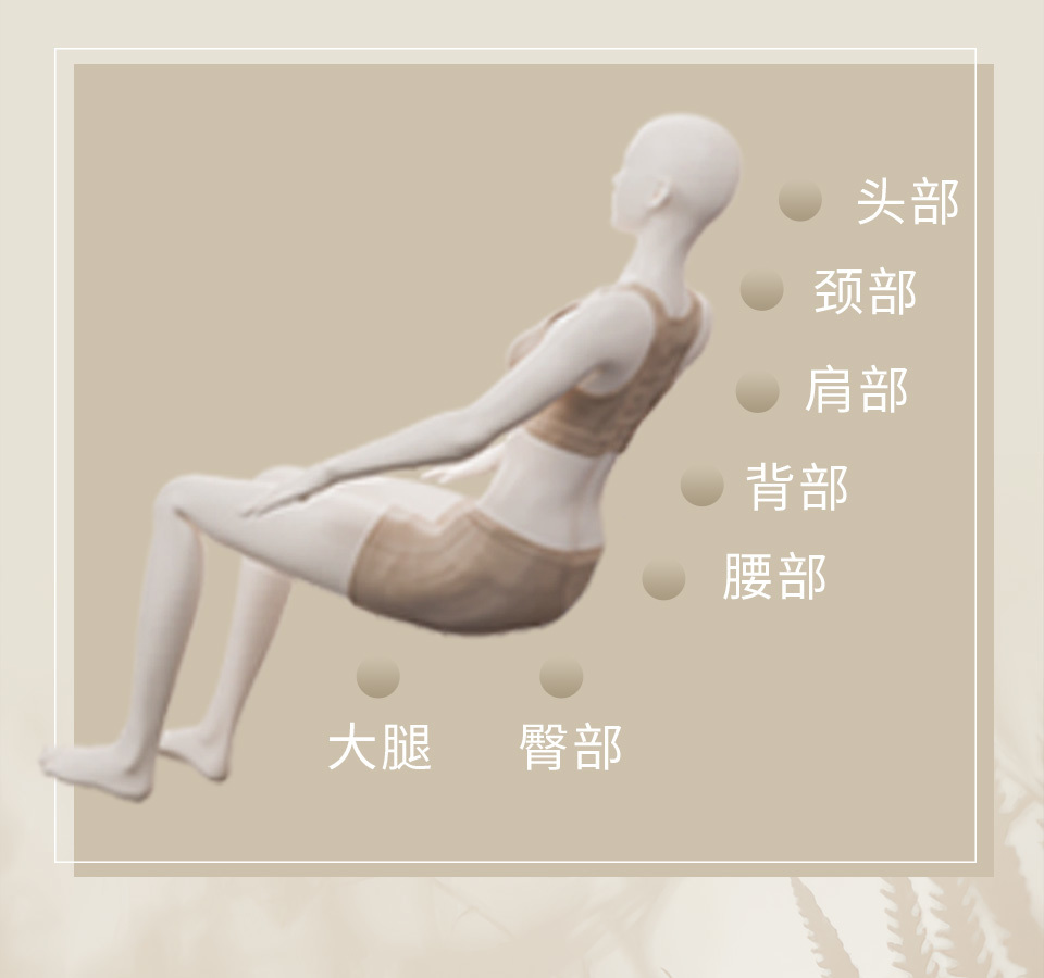 头至腿全域精准覆盖