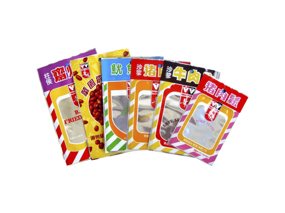 三边封零食袋