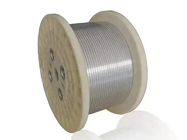 Bare Flat Aluminum Wire