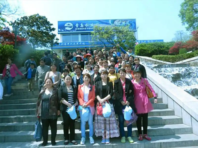 Yubian Electrician's Qingdao tourism