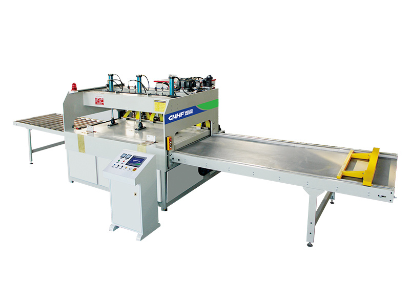 HF(RF) flip lifting joining machine for wooden board (push type)