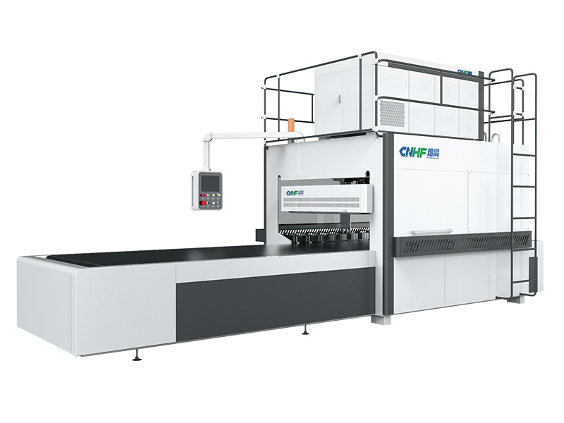 HF(RF) vertically lifting joining machine for wooden board (crawler type)