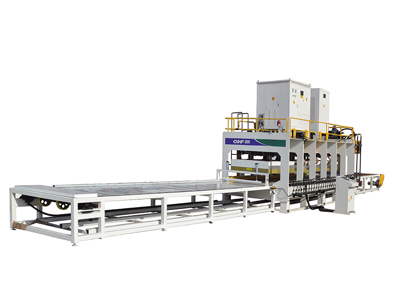 Continuous long and HF(RF) splicing production line Continuous long and HF(RF) splicing production line