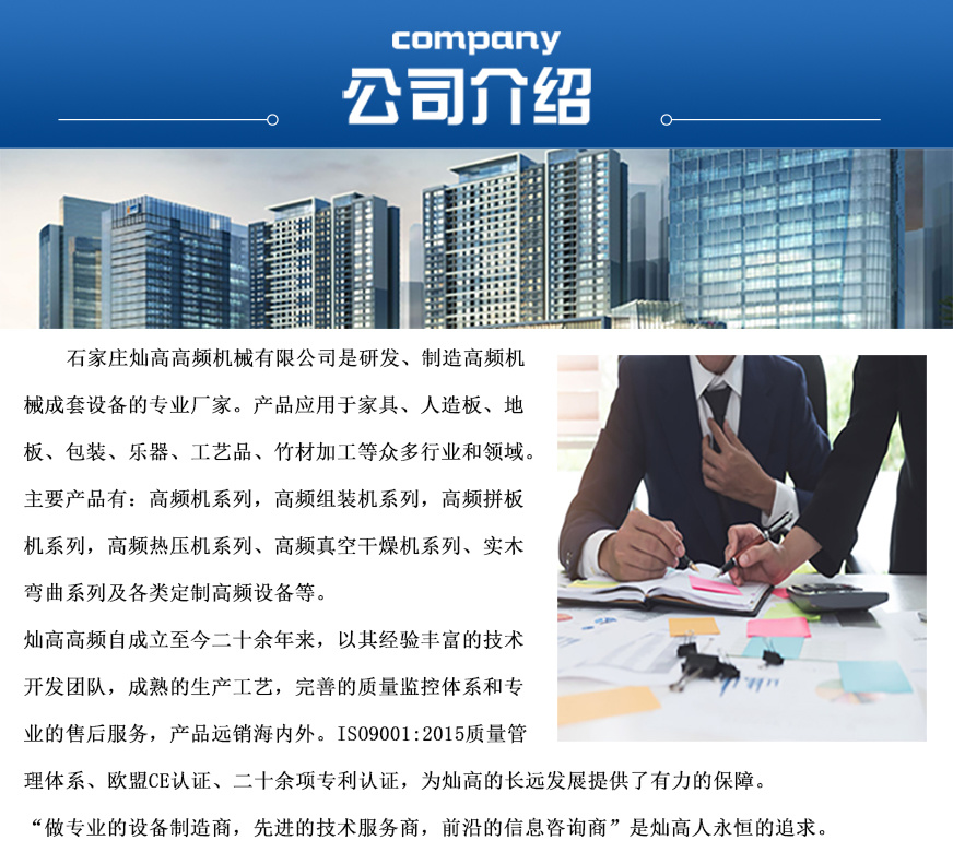 灿高公司介绍
