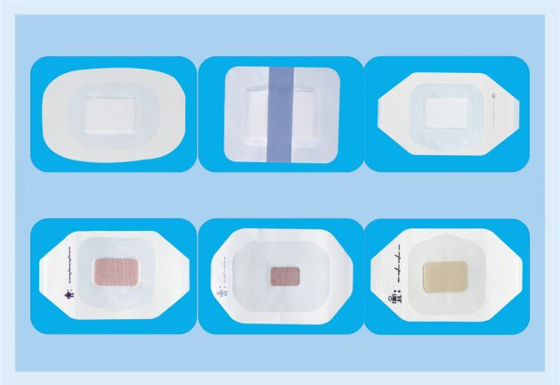 Wound self-adhesive dressing type B