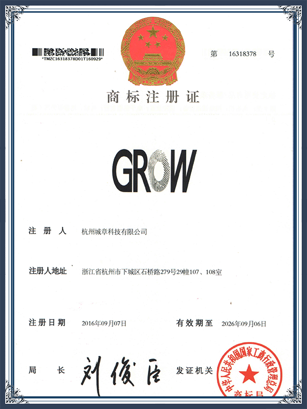 Trademark Registration Certificate