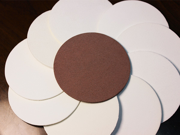 CP series 0.8-4.0MM various Specification white grinding leather