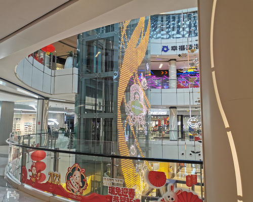 海門龍信廣場耐克工程掠影