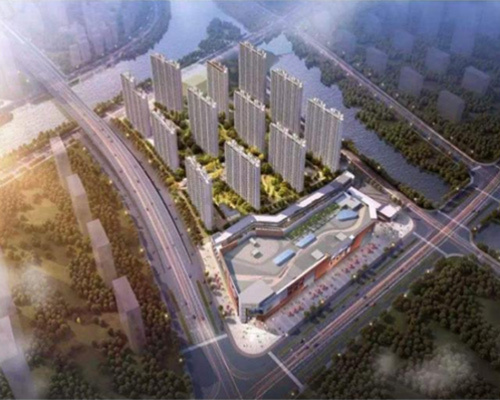 張地2012-B39地塊住宅用房(二期)項目公區精裝修工程掠影