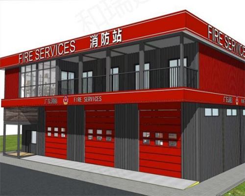 南通市海門區(qū)臨江新區(qū)消防站新建車庫項目掠影