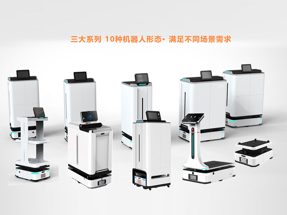 多種類型機器人