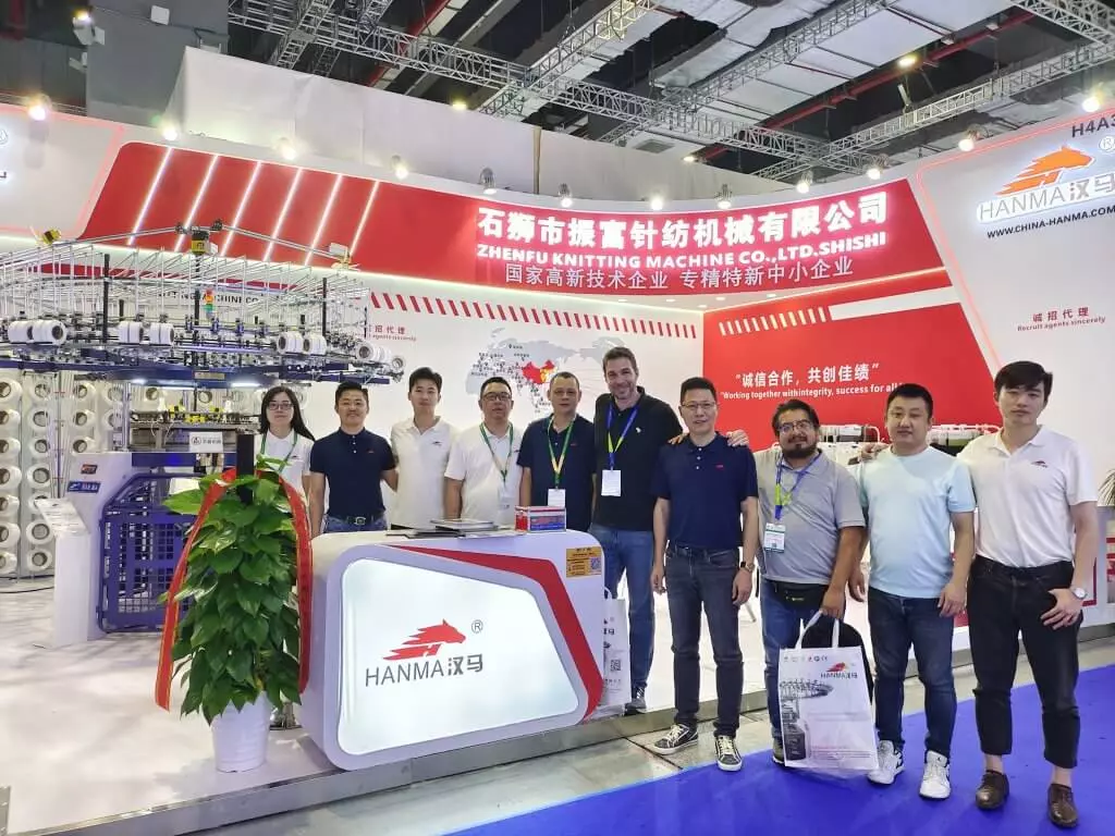 Zhenfu Knitting Machine Co., Ltd. Shishi exhibited at the ITMA ASIA + CITME 2024 exhibition held at the National Exhibition and Convention Center in Shanghai, China from October 14 to 18, 2024