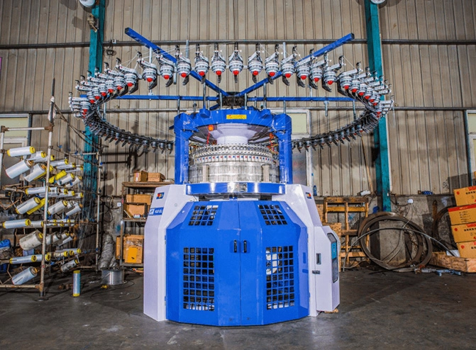 Double Rib Jacquard Circular Knitting Machine