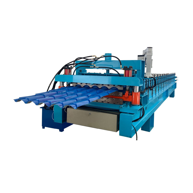 Metal Steel Glazed Roofing/Brick/ Tile Sheet Cold Roll Forming Machine/Roller Former Machine