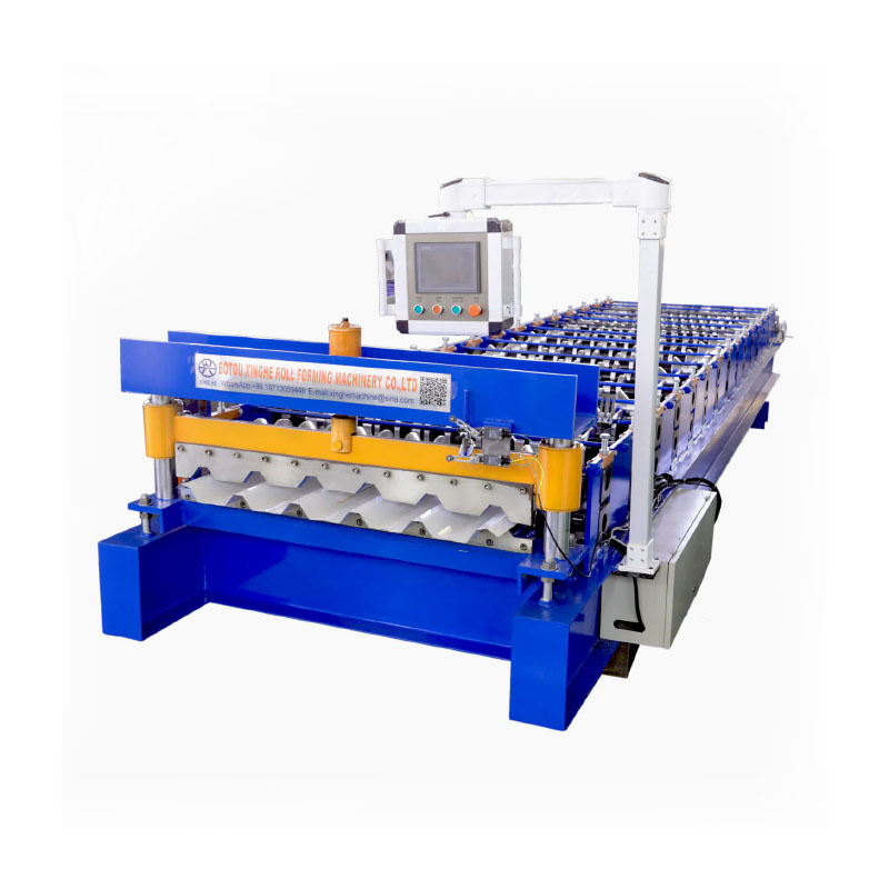 IBR Roofing Sheet Rolling Forming Machine Roof and Wall Panel Colored Steel Tile 0.3-0.8mm
