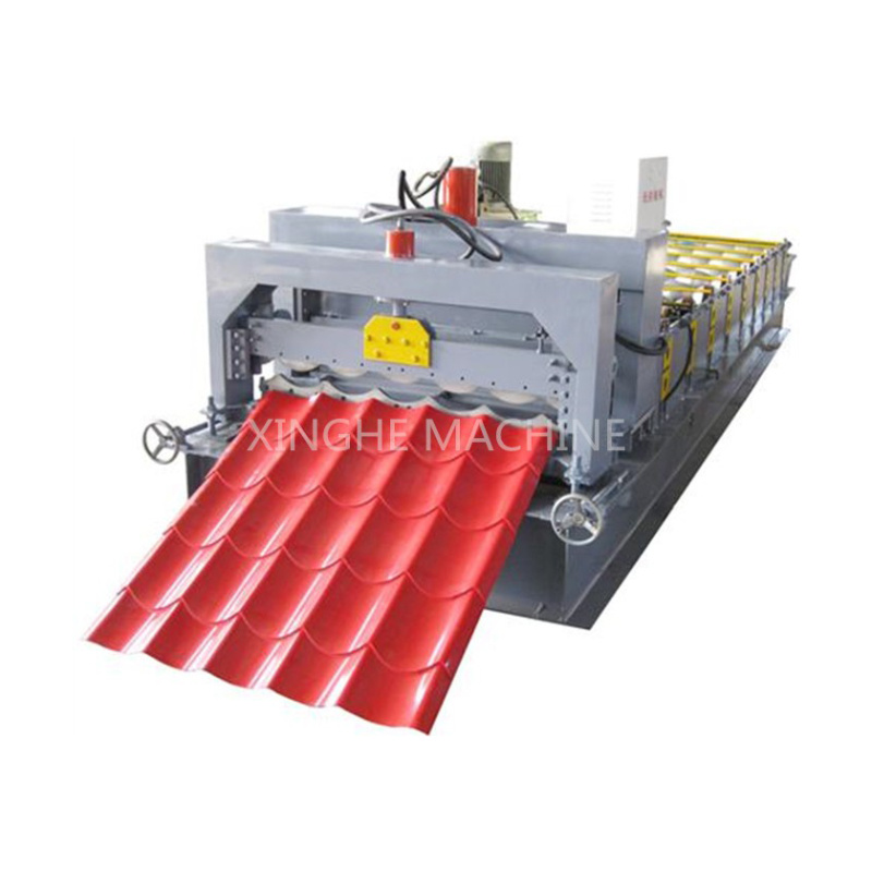 Automatic 1100 Glazed Tile Roll Forming Machine Glazed Tile Roof Sheet Making Machines Suppliers China