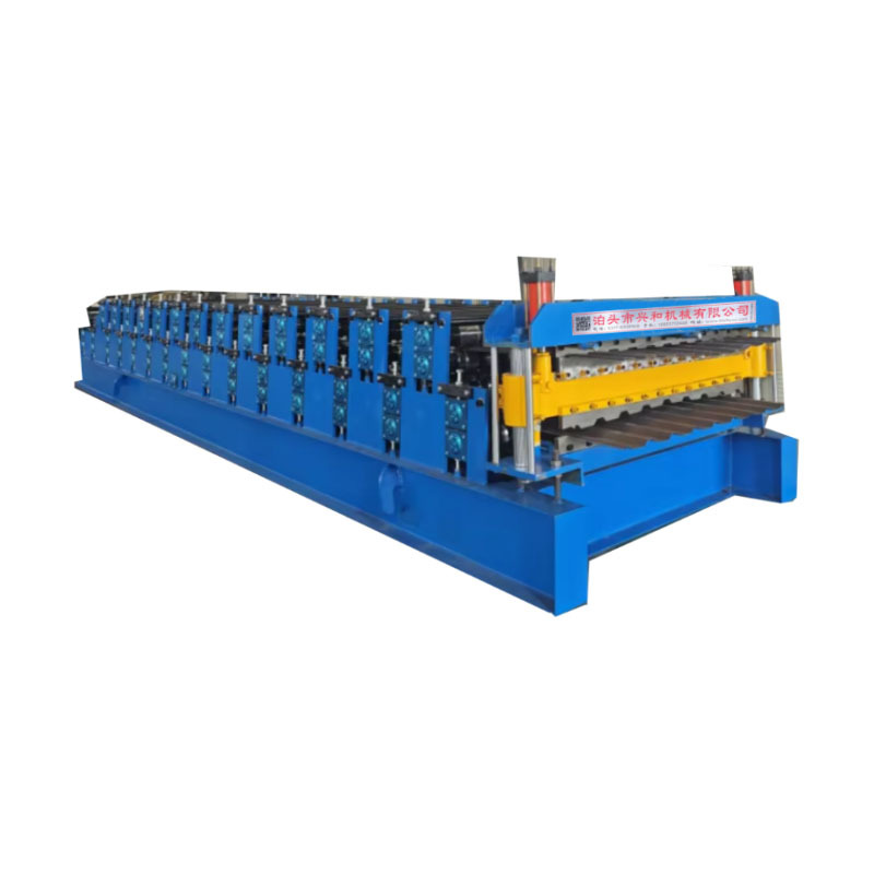 C8 C9 C10 C15 C18 C20 C21 C44 Roofing Sheet Making Machine Double Layer Metal Roofing Roll Forming Machine for Russian Market