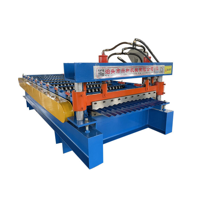 Metal Roofing Galvanized Aluminum Corrugated Steel Sheet Making Machine