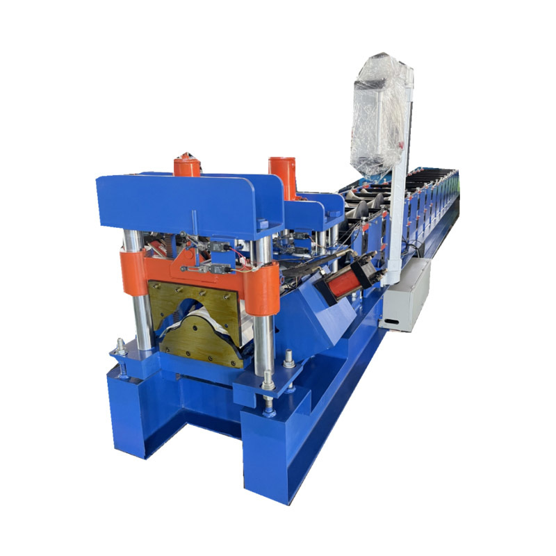 Factory Main Ridge tile Reliable Ridge Cap Roll Former Ridge Hat Roof Sheet Machine for High-Speed Production