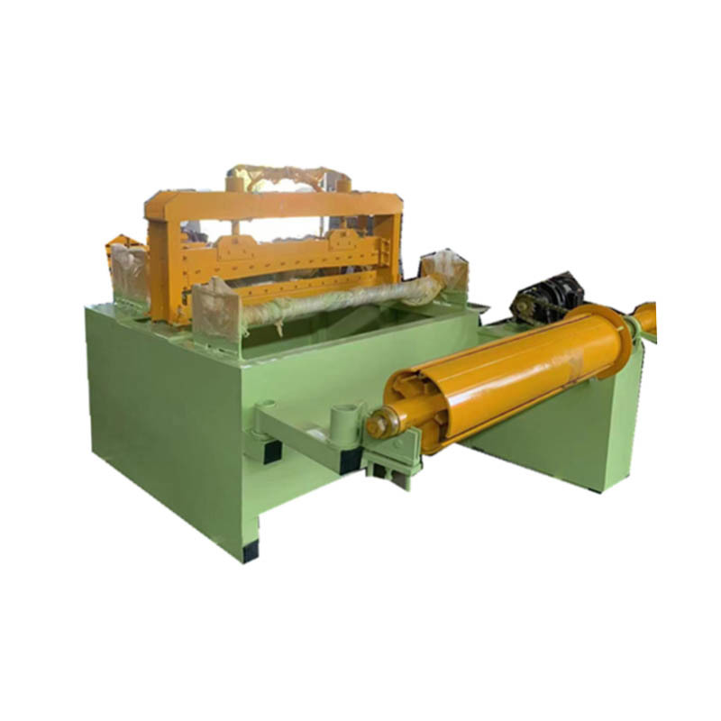 Roll forming machine coil winder 5 Tons hydraulic decoiler with loading car
