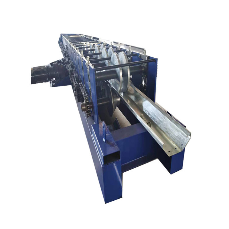 Customized Aluminum Color Steel Automatic Roof Half Round Rain Gutter Profile Roll Forming Making Machine