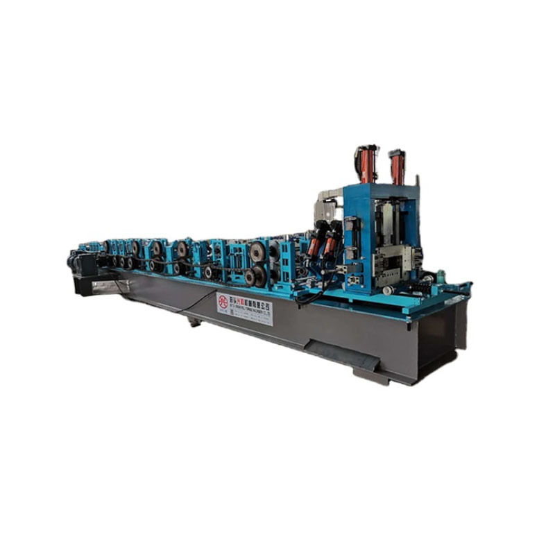 Muti Function Full Automatic Steel Frame CZ Purlin Roll Forming Machine