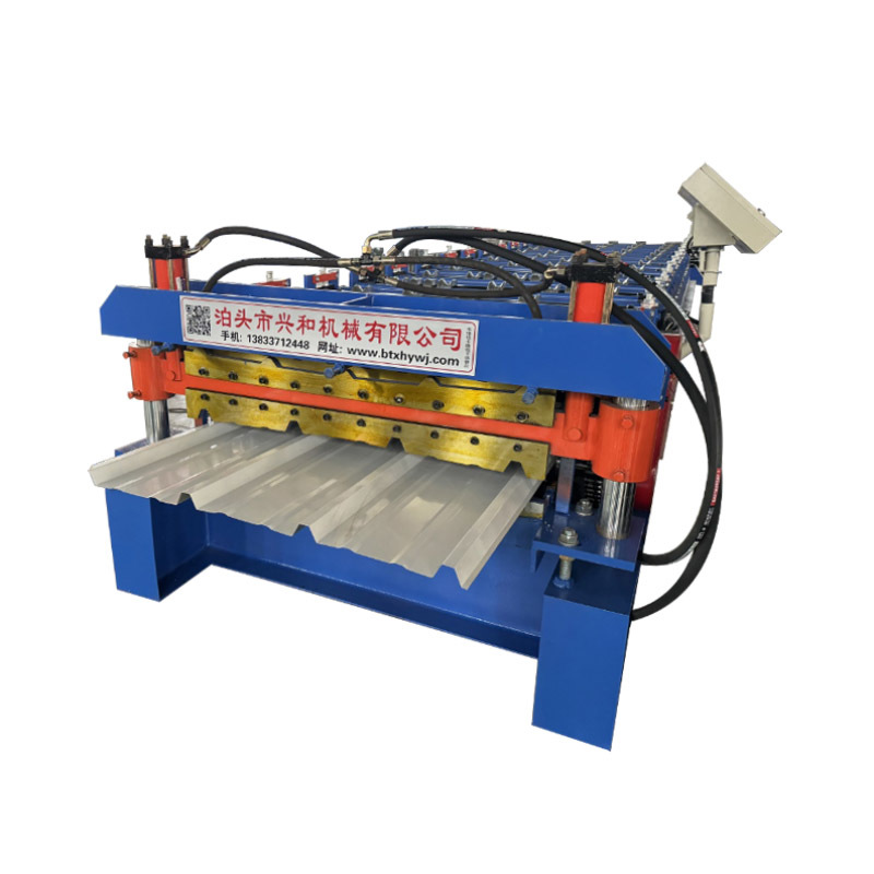 Double Layer ibr roofing sheet profiling roll forming machine