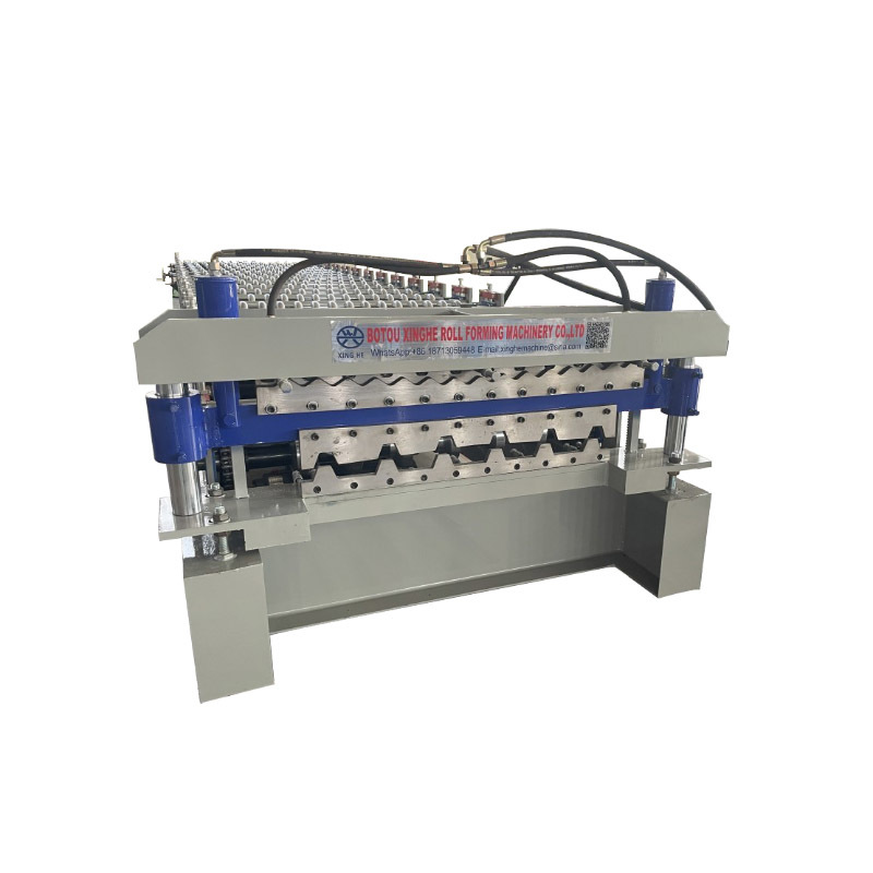 Muti function Metal Double Layer Corrugated Sheet And Trapezoid IBR Tile Roofing Roll Forming Machine