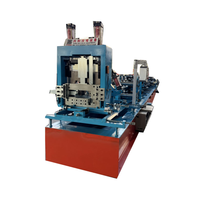 Stable running 1.5-3 mm galvanized steel C purlin rolling making machine