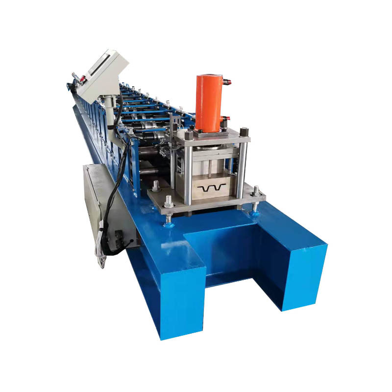 Fully automatic metal steel structure w channel purlin former cold roll forming machine