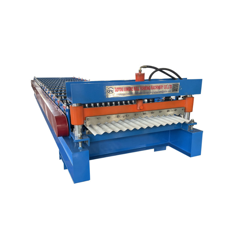 Color steel Corrugated Wave Roof Panel Roll Forming Machine