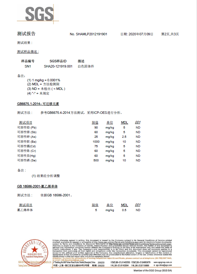 环境检测报告