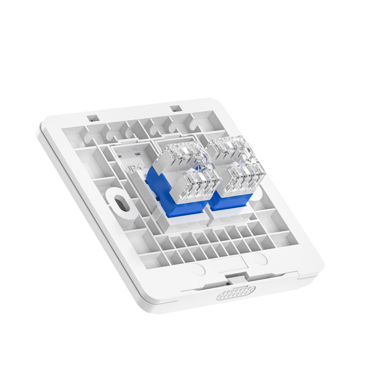 86 type bevelled Faceplate,1 port 86 type bevelled Faceplate,1 port