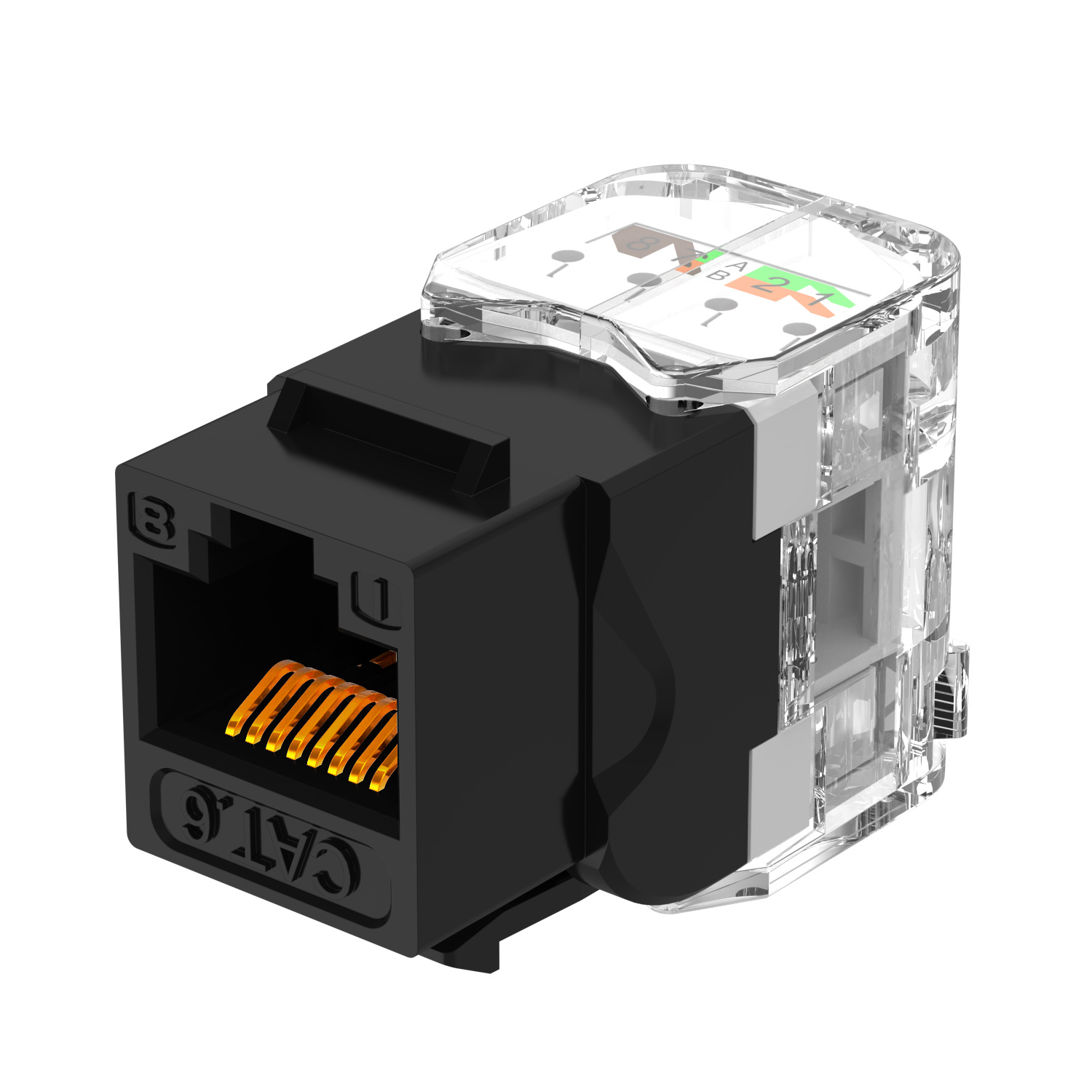 UTP keystone jack 180 degree Toolless UTP keystone jack 180 degree Toolless