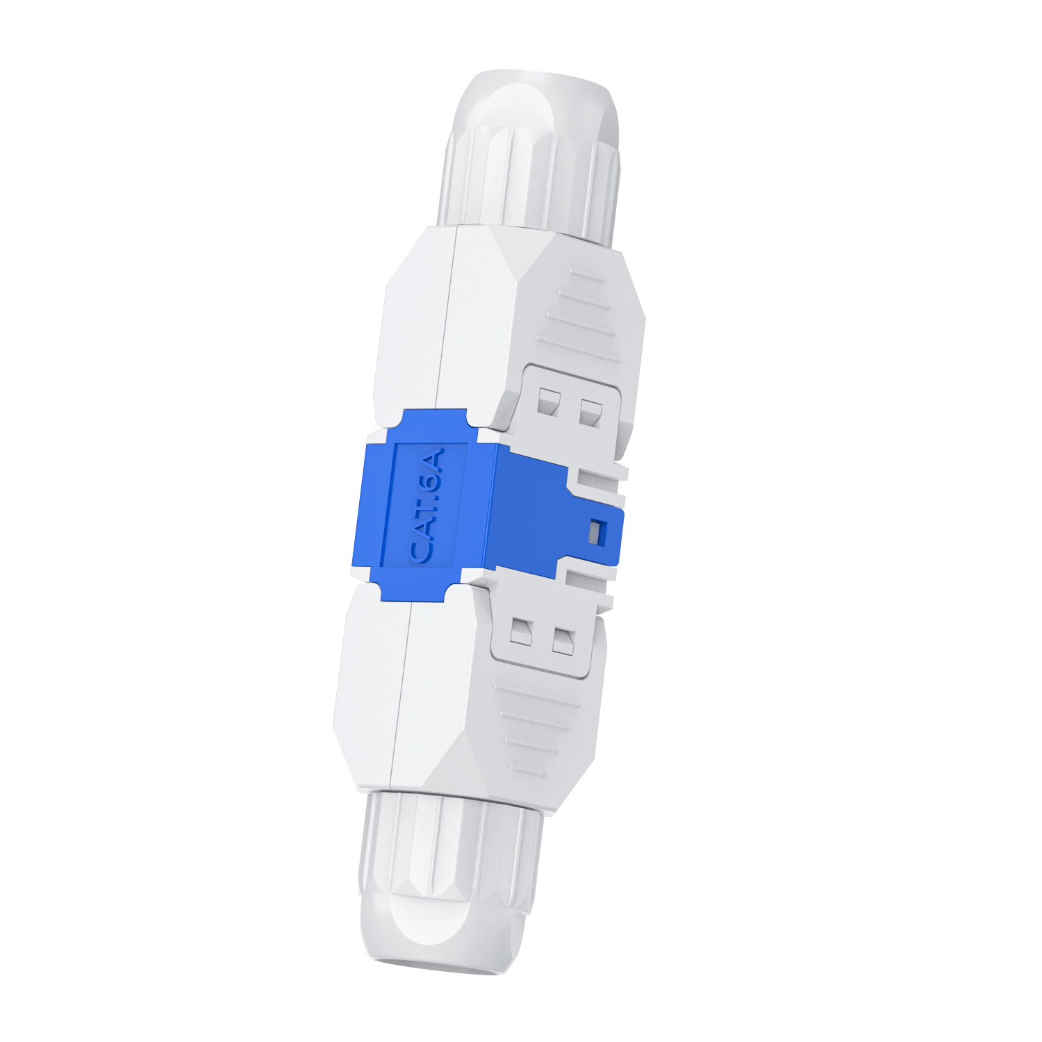 Unshielded Tool-Free Connector + Nut