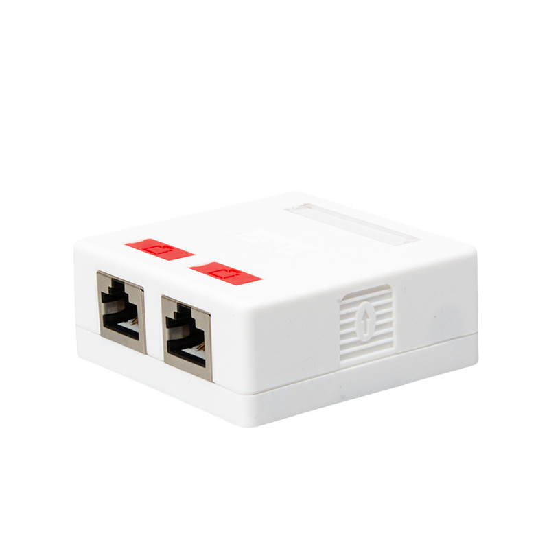 Mounting box 1 port Cat.5e FTP