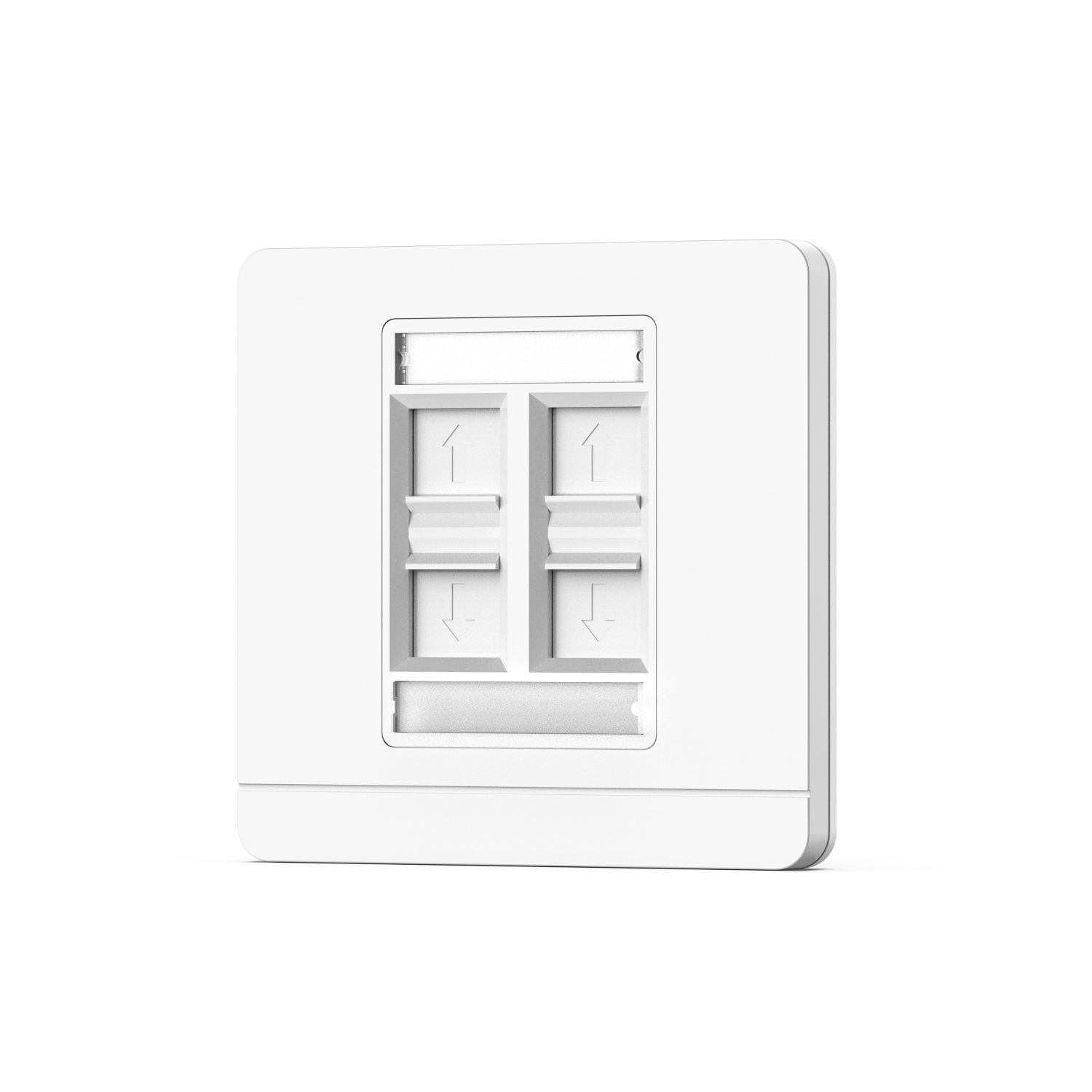 Faceplate 86 type ,1 port