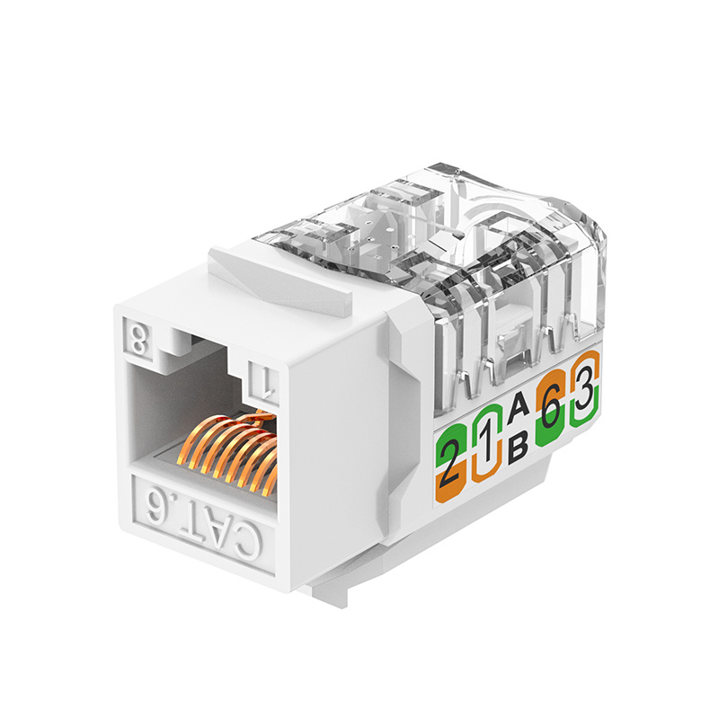 Conector keystone UTP de 90 grados