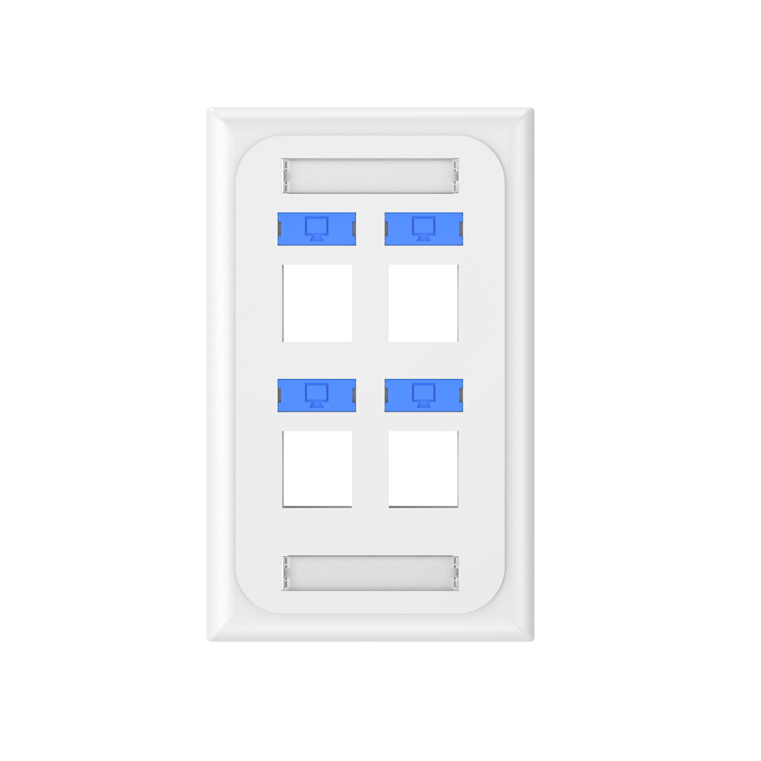 114 Type American Faceplate, Blank 114 Type American Faceplate, Blank