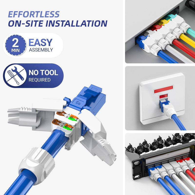 UTP toolless modular plug screw cap UTP toolless modular plug screw cap