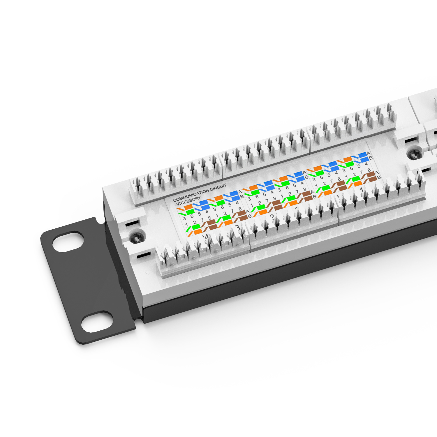 UTP patch panel 1U 24 port UTP patch panel 1U 24 port