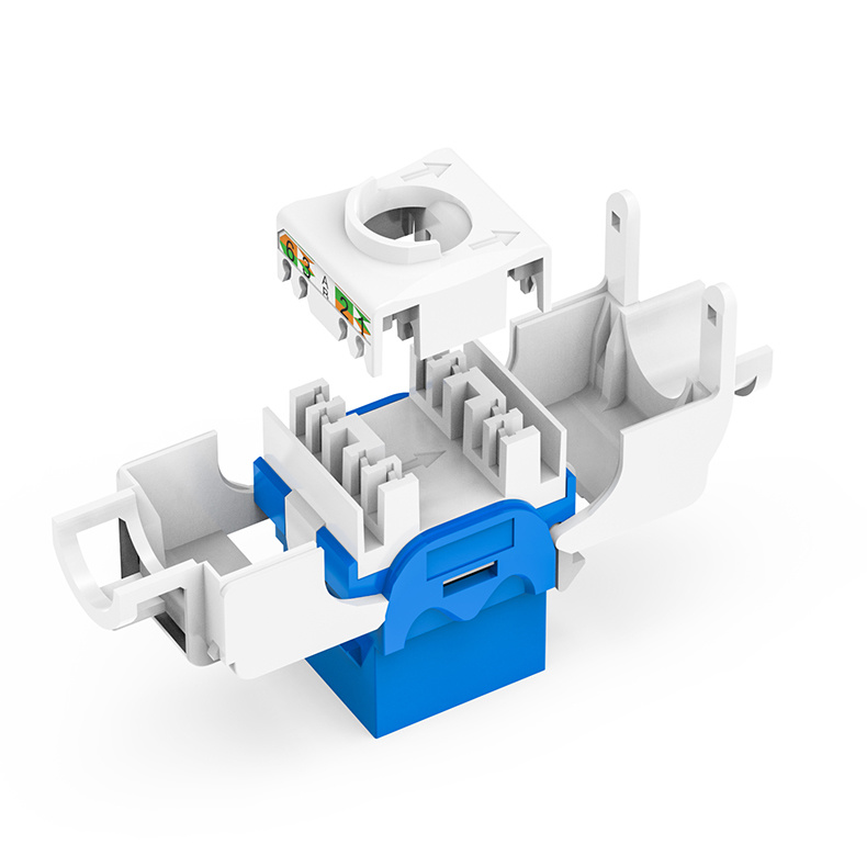 UTP Toolless keystone jack 180 degree