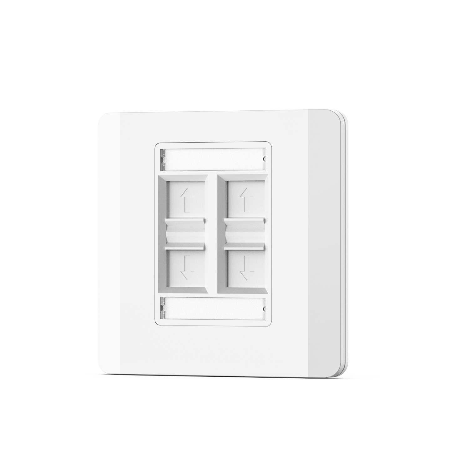 86 type bevelled Faceplate,1 port 86 type bevelled Faceplate,1 port