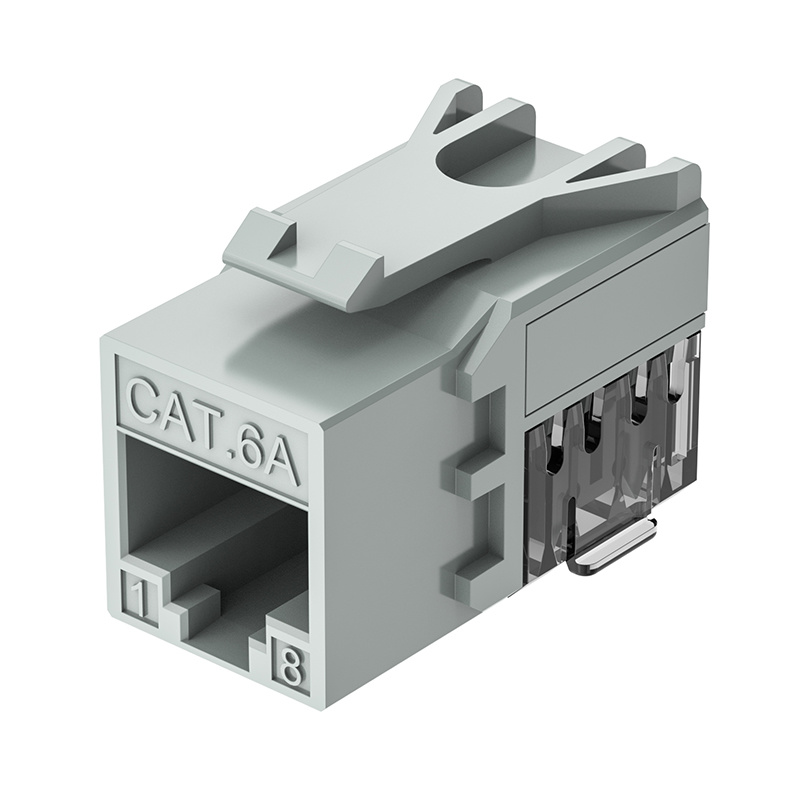 UTP keystone jack 90 degree