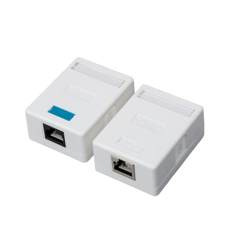 Mounting box 1 port Cat.5e UTP Mounting box 1 port Cat.5e UTP