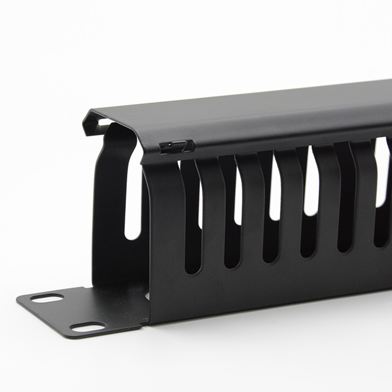 Cable Management, Metal, 1U 24 slot