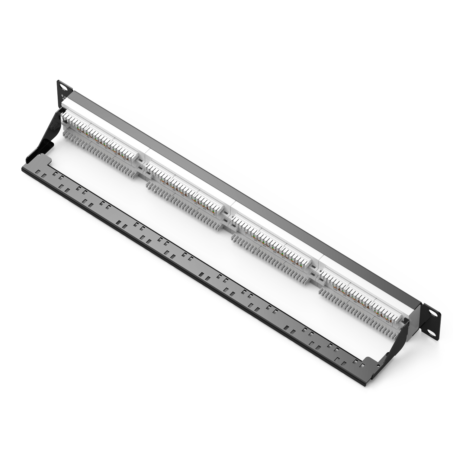 UTP patch panel 1U 24 port UTP patch panel 1U 24 port