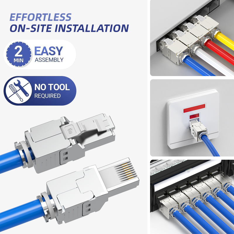 FTP toolless modular plug FTP toolless modular plug