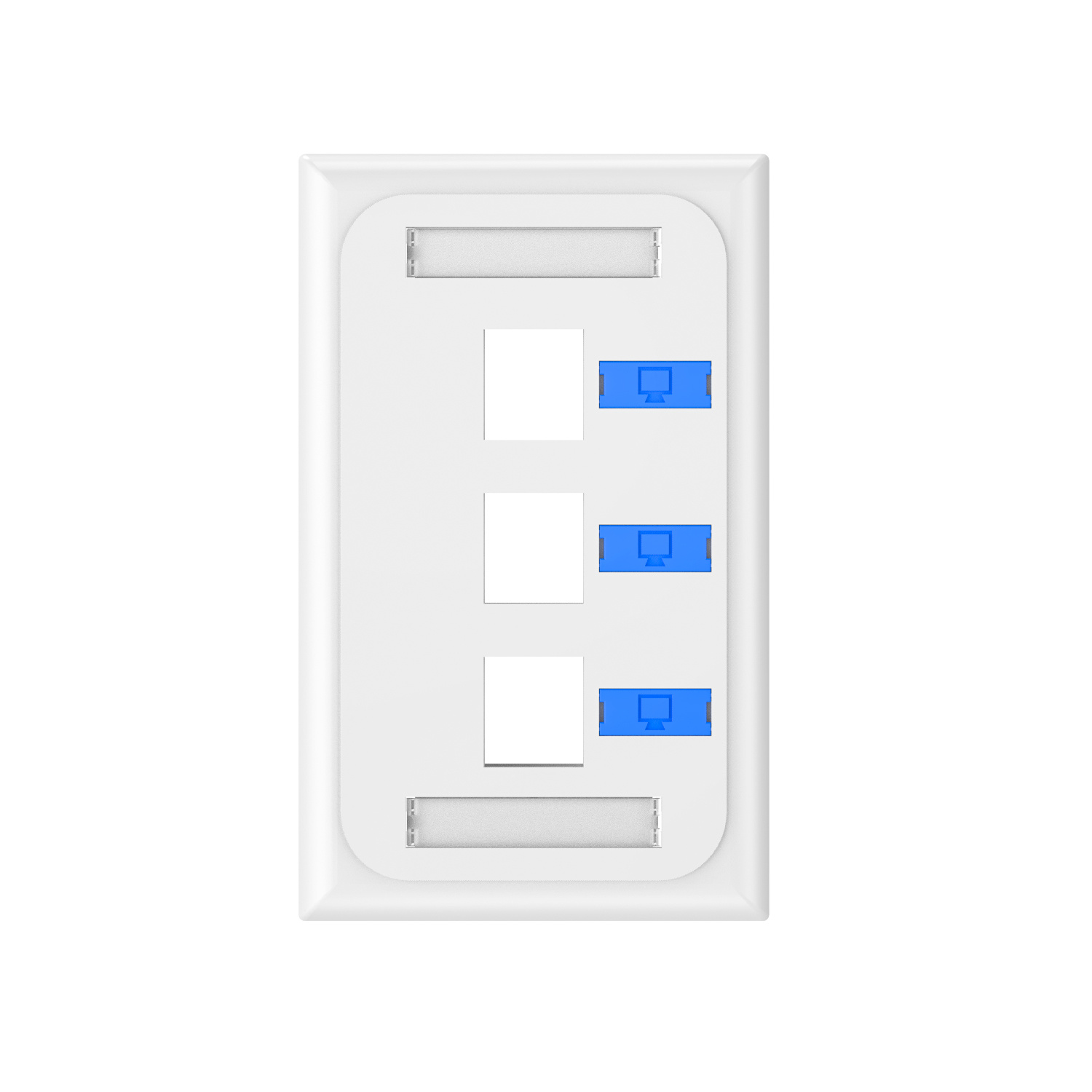 114 Type American Faceplate, Blank 114 Type American Faceplate, Blank